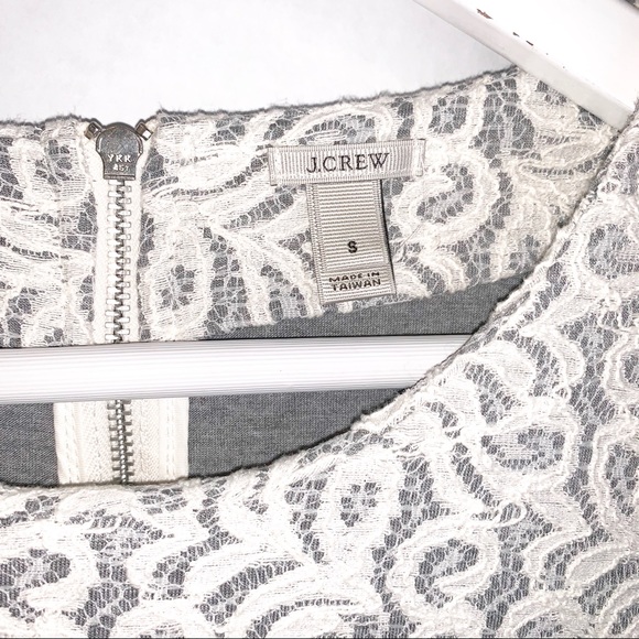 J.CREW Lace Peplum Professional Top - Picture 5 of 8